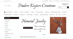 Desktop Screenshot of finderskeeperscreations.com